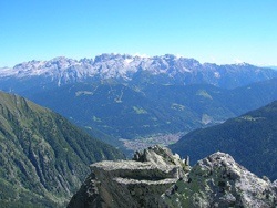 Le Dolomiti di Brenta viste da Ovest