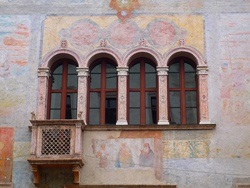 Particolare del Palazzo Geremia, Trento