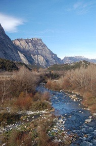 Il fiume Sarca nelle Valli Giudicarie