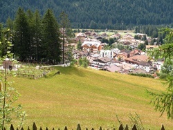 Vigo di Fassa, dove sorge il Museo Ladino